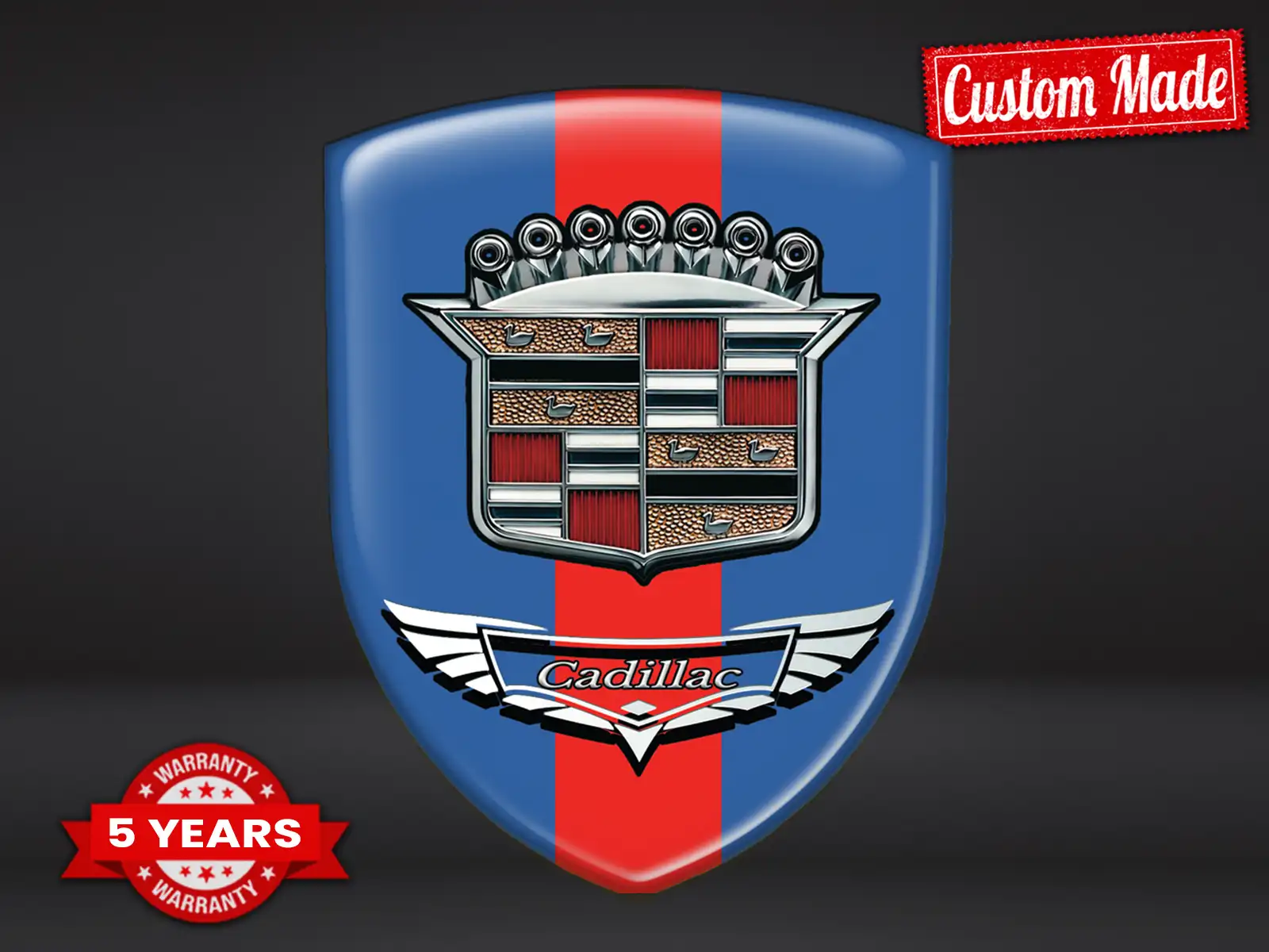 Cadillac Vinilos Ventana Vehículo Resistentes Limitados Alta Calidad ST